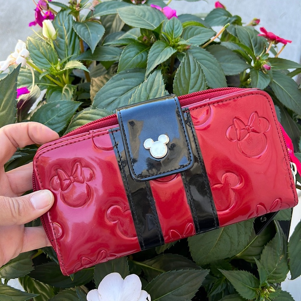Disney Red and Black Wallet